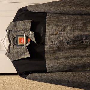 Quicksilver shirt jacket, sz M